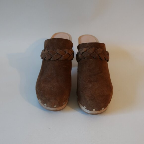 Loeffler Randall Brown Suede Mules - Picture 6 of 13